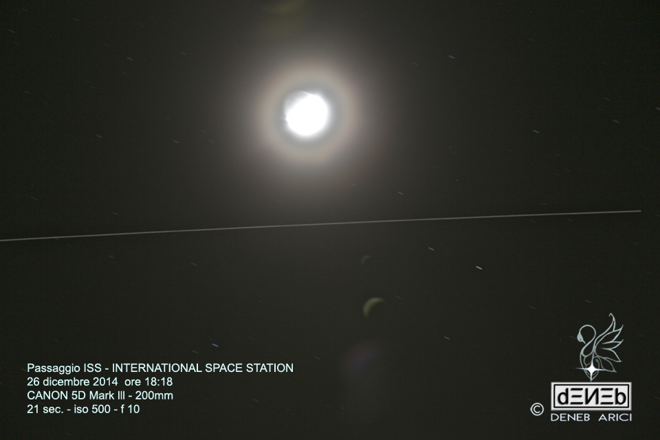 ISS ▪ Spot The Station - passaggio del 26/12/2014